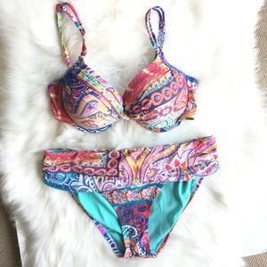 Blue Rod Beattie Swimsuit Size 10